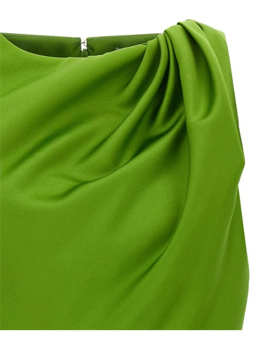 DUCHESSE DRESS ELISABETTA FRANCHI | AB87561E2EV3 aloe